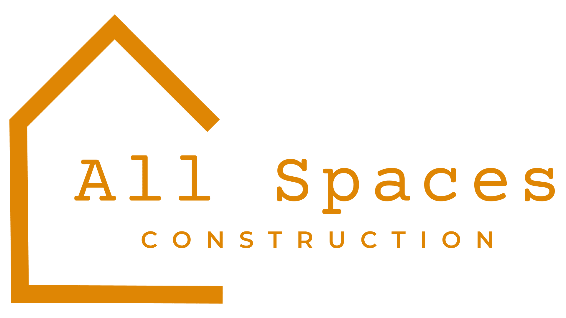 All Spaces Construction logo
